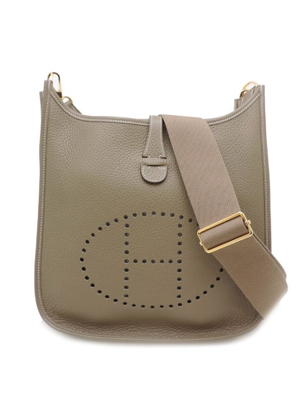 Hermes Shoulder Bag Gray